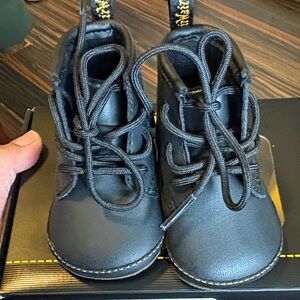 Dr. Martens kids Black Lace-Up